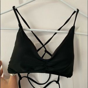 Black bikini with the cutest back!!